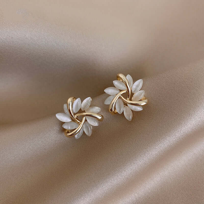 Olive Bloom Earrings