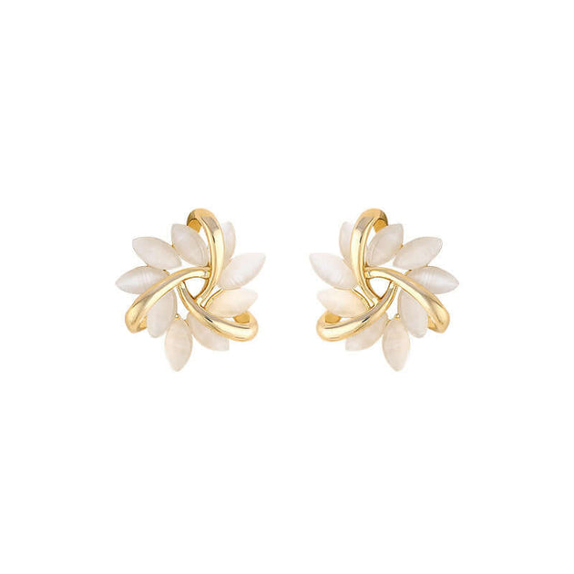 Olive Bloom Earrings