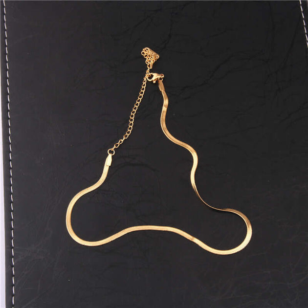 Gold snake chain