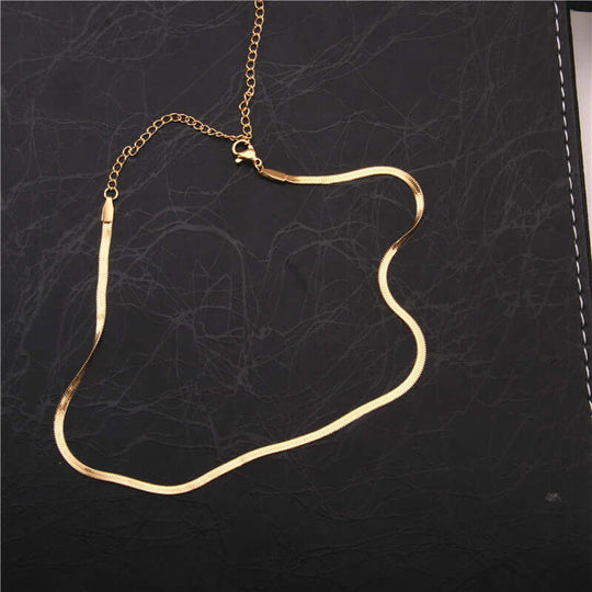 Gold snake chain