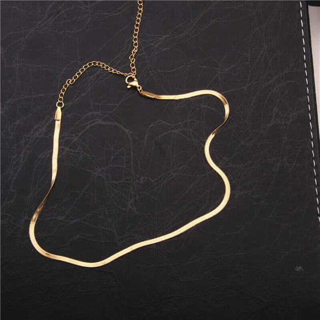 Gold snake chain