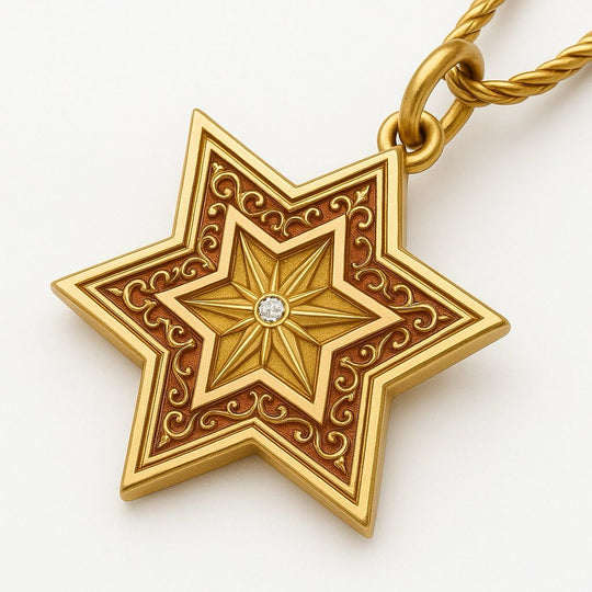 Étoile du Temple pendant