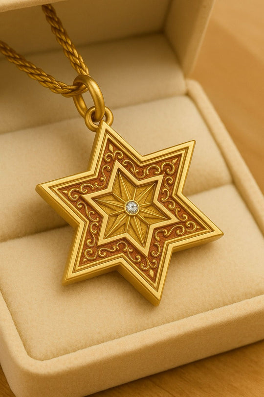 Étoile du Temple pendant