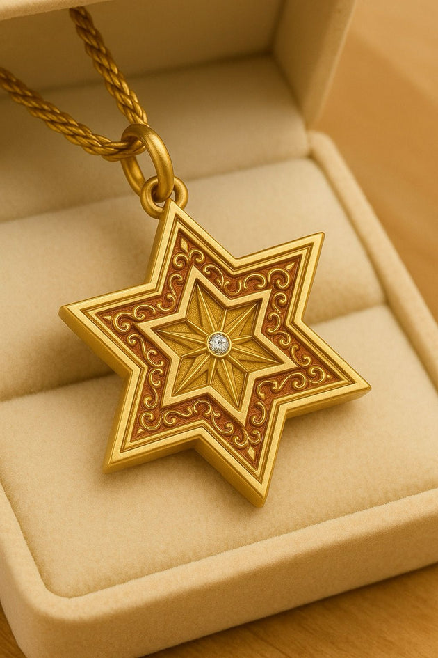 Étoile du Temple pendant