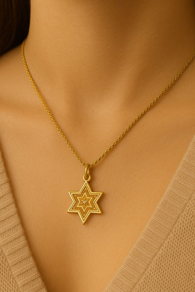 Étoile du Temple pendant