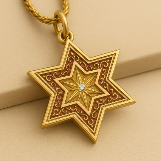 Étoile du Temple pendant